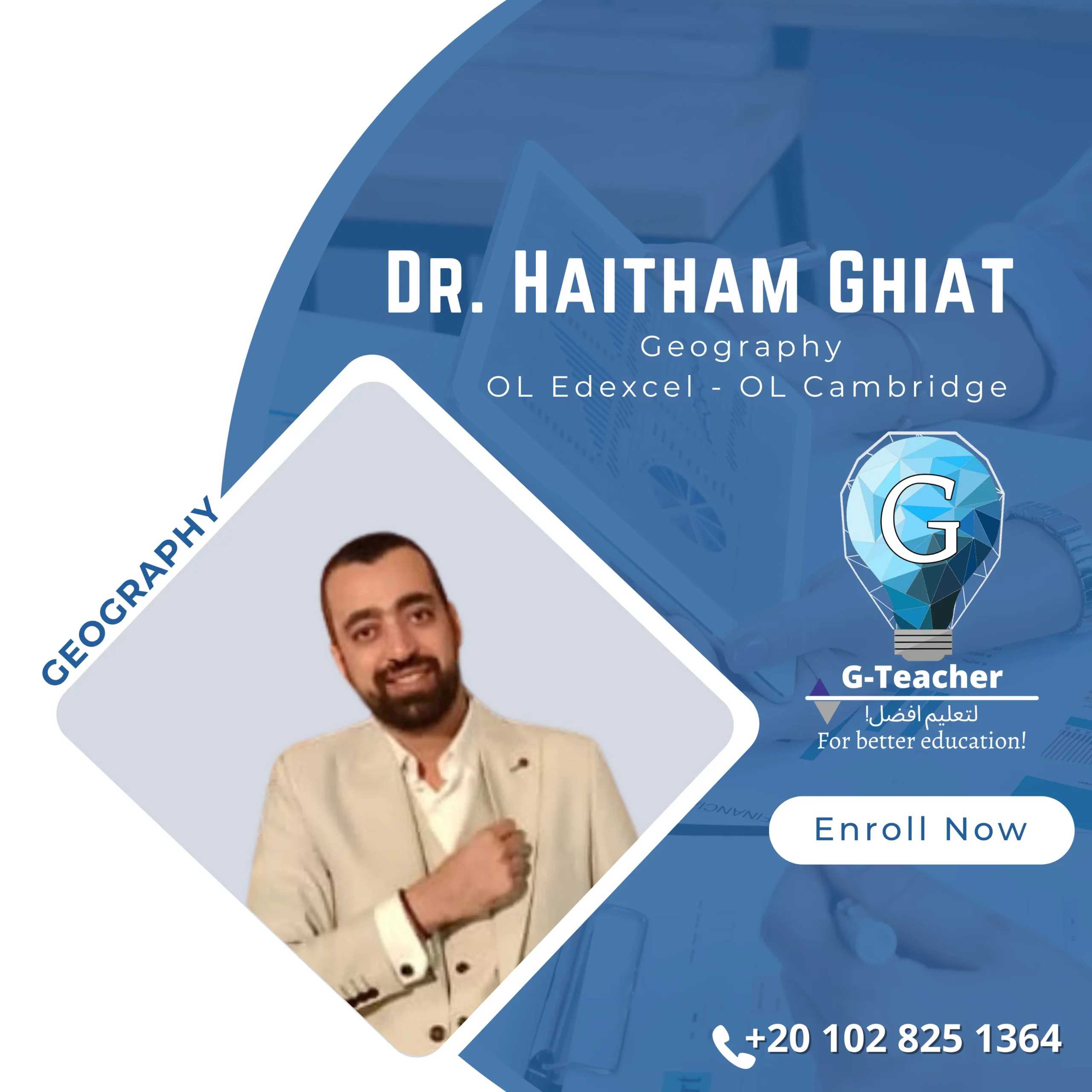 Dr. Haitham Ghiat ( OL Edexcel )