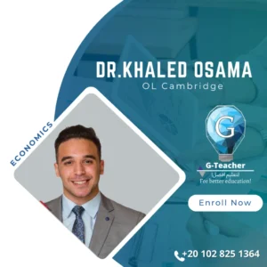 Dr. Khaled Osama ( OL Cambridge )