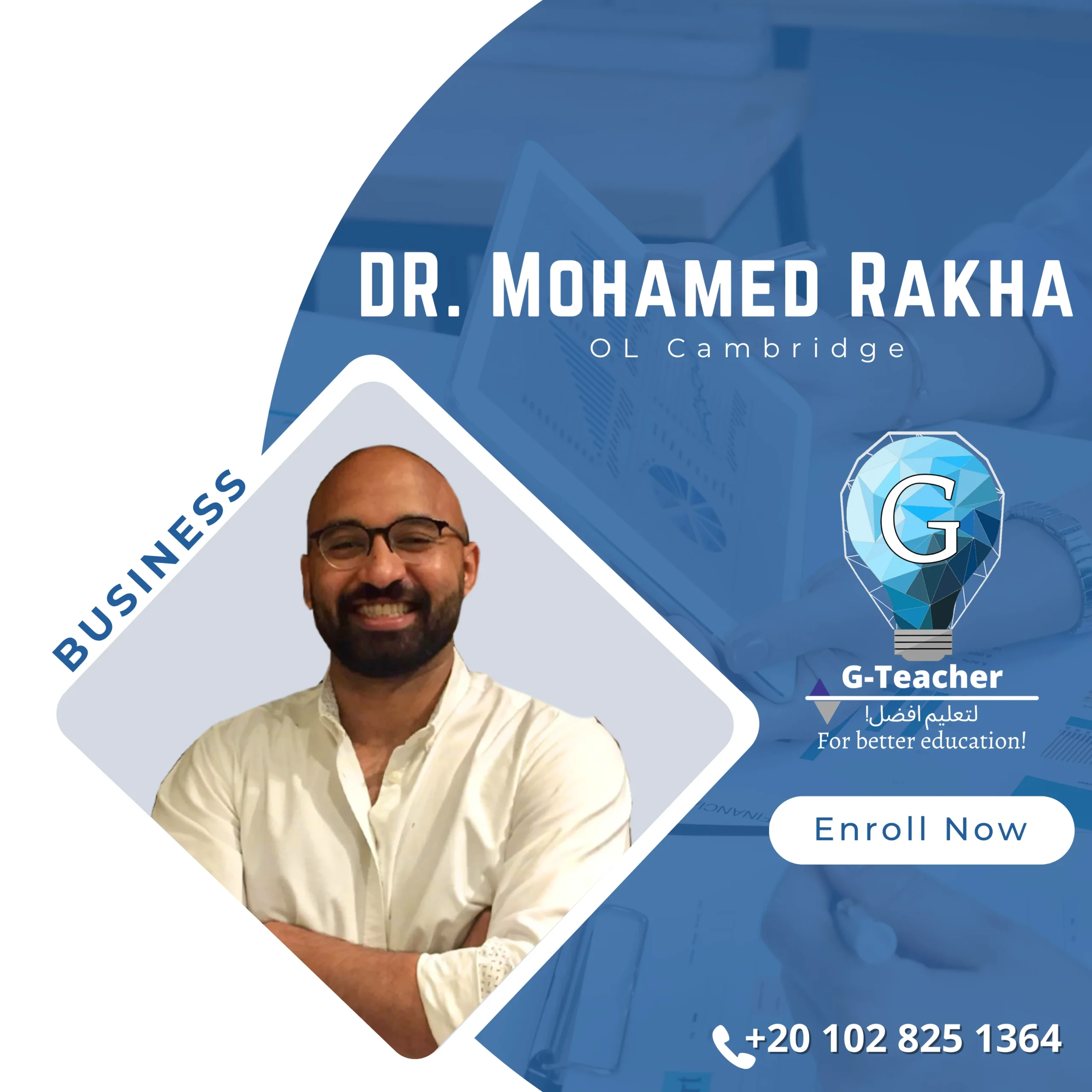 Dr. Mohamed Rakha ( OL Cambridge )