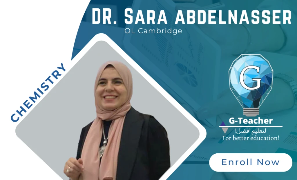 Dr. Sara Abdelnasser ( OL Edexcel )