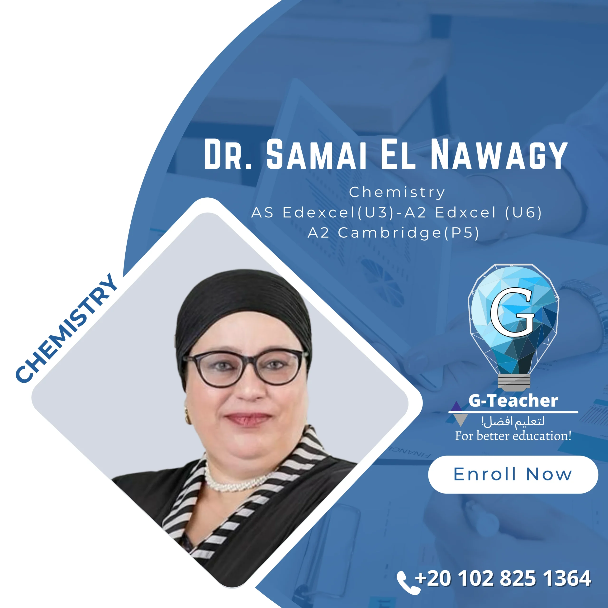 Dr. Samia El Nawagy ( A2 Edexcel Unit 6 )- M